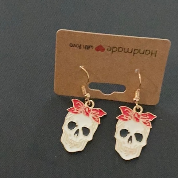 Handmade Halloween earrings. - Picture 3 of 3